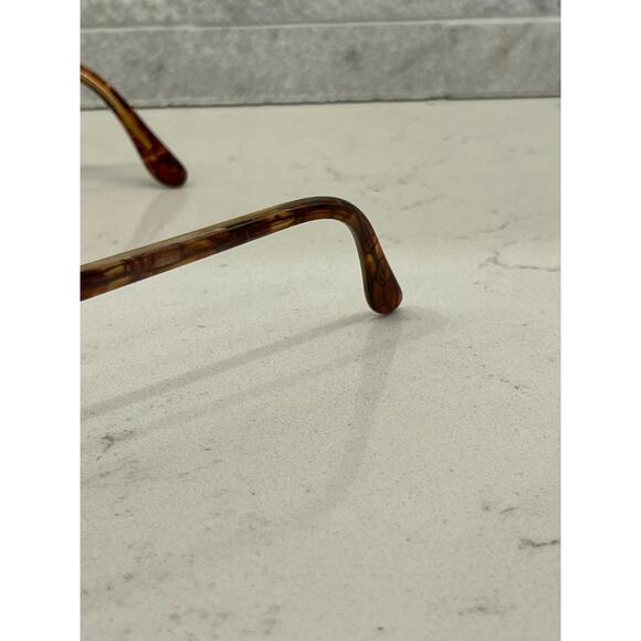 1970s Unisex Brown Gradient Sunglasses Vintage Tortoise "FRAMES ONLY" - Picture 4 of 12